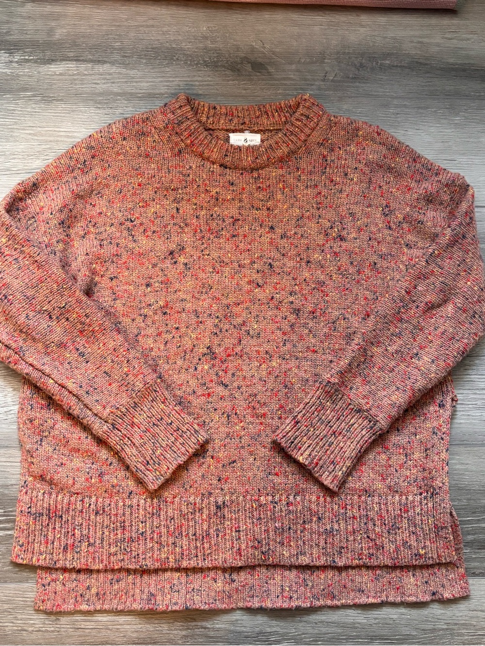 ⭐️Lou & Grey⭐️ Multicolor Speckled Tunic Sweater